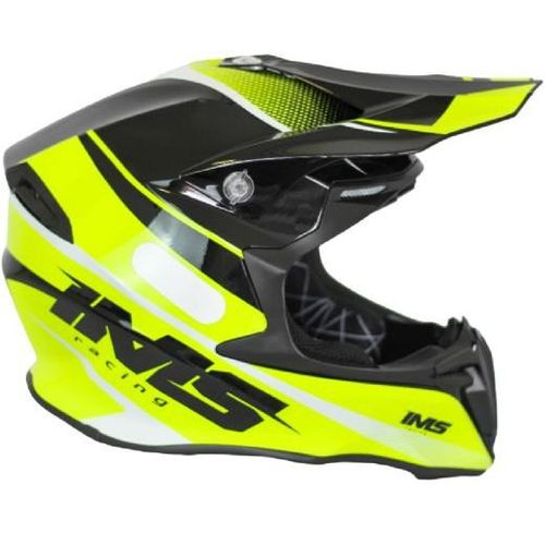 CAPACETE IMS SHINE PRETO/FLUOR