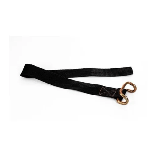 Cinta de Amarração 1T 46mm 0.8m Preta c/ Gancho Garra RCA-728