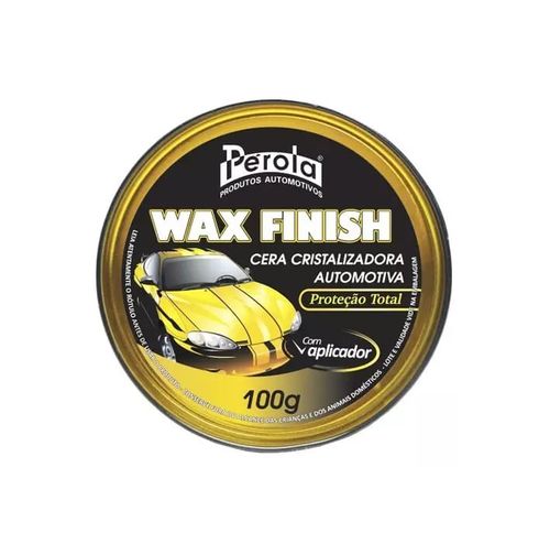 Cera Cristalizadora Wax Finish 100g Perola 050501