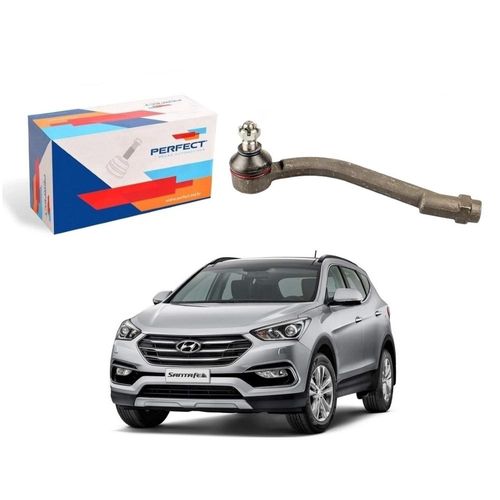 Ponteira Direcao Hyundai Santa Fe 3.3 24V 2013 A 2018 Dir