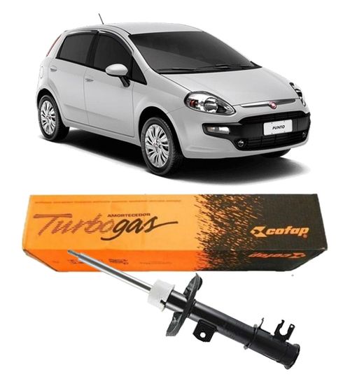 Amortecedor Dianteiro Fiat Punto 2007 A 2010 Esquerdo
