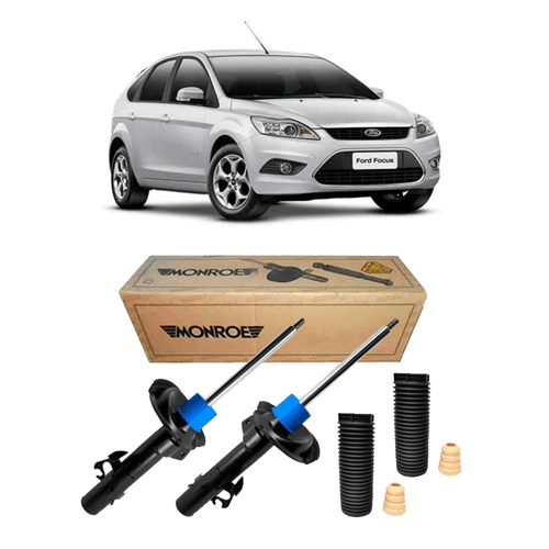 Par Amortecedores Dianteiro Focus + Kits