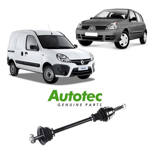 Semi Eixo Renault Clio Kangoo 1.0 1.6 2000 A 2008 Esq