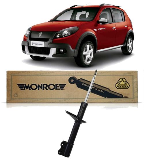 Amortecedor Dianteiro Renault Sandero Stepway 2008 A 2014