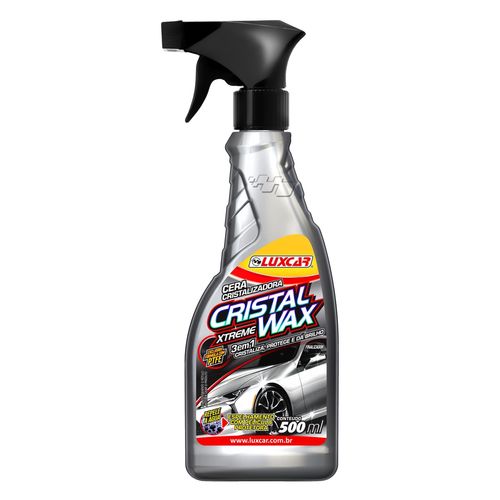 Cera Cristalizadora Cristal Xtreme Wax 500ml - Luxcar