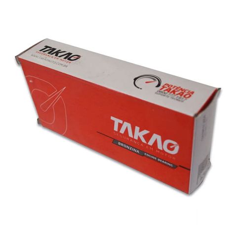 Bronzina de Biela Gol Parati Saveiro Voyage Corcel Del Rey Hobby Pampa Verona Belina Clio Trafic 1972 em diante TAKAO BBFO16A STD /102374A