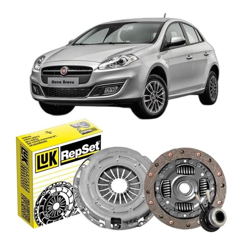 Kit Embreagem Fiat Palio 1.8 8V 2006 Com Atuador