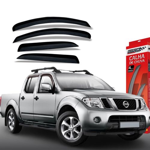 Calha de Chuva Frontier 2008 até 2016 4 Portas Nissan Marçon