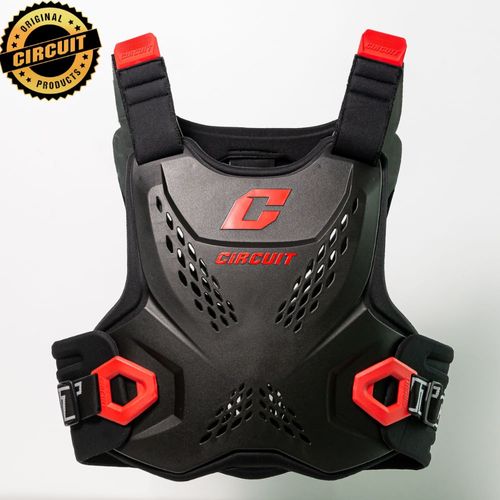 COLETE CIRCUIT EQUIPMENT C84 DEFENDER  OFF-ROAD PRETO