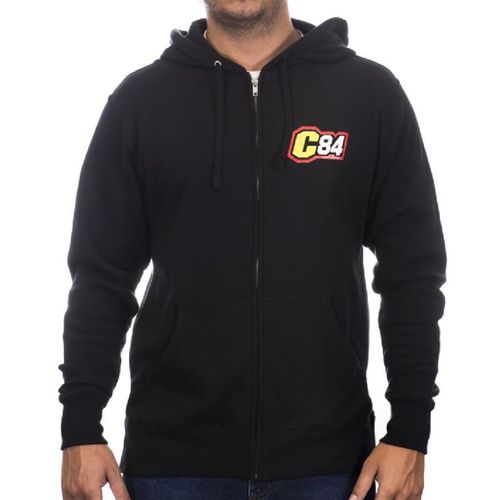 MOLETOM COM CAPUZ C84 - PRETO (PP)