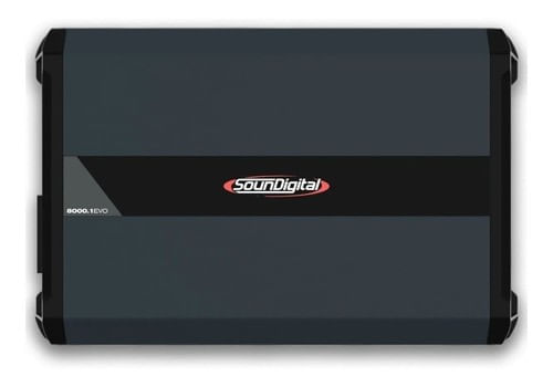 Módulo Amplificador Soundigital 8000.1 Evo 4.0 1 Ohm
