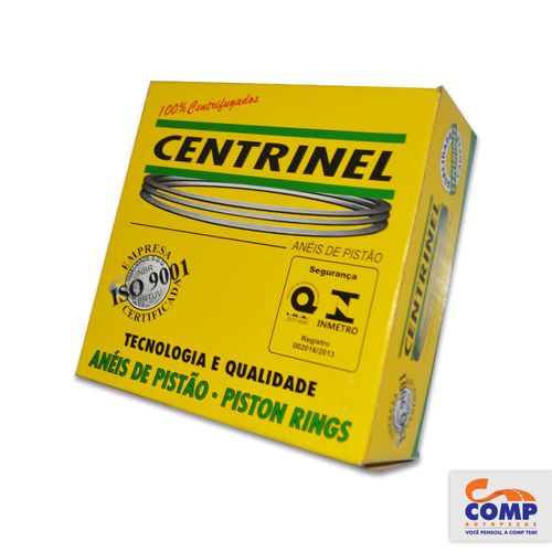 Jogo de Anéis de Pistão Belina Corcel Del Rey Escort Pampa Verona 1979 até 1986 Centrinel PNA-7707050