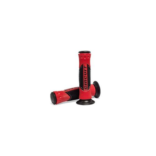 Manopla Interlagos Bicomp II Preto/Vermelho - Circuit