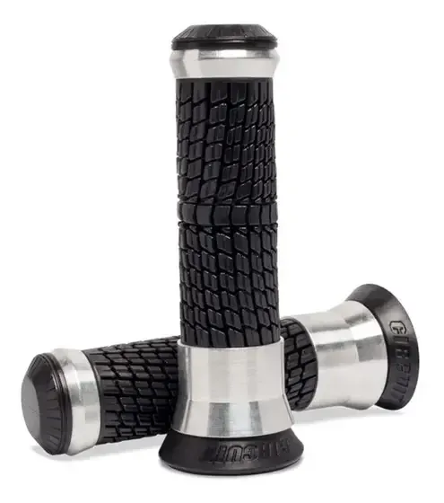 Manopla Storm Preto/Aluminio - Circuit