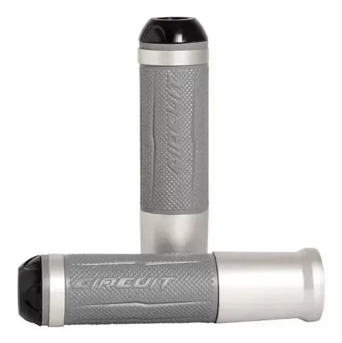 Manopla Silverstone Cinza/Aluminio - Circuit