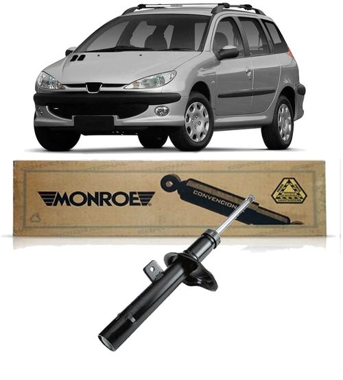 Amortecedor Dianteiro Peugeot 206 Escapade 2007 A 2008 Esq